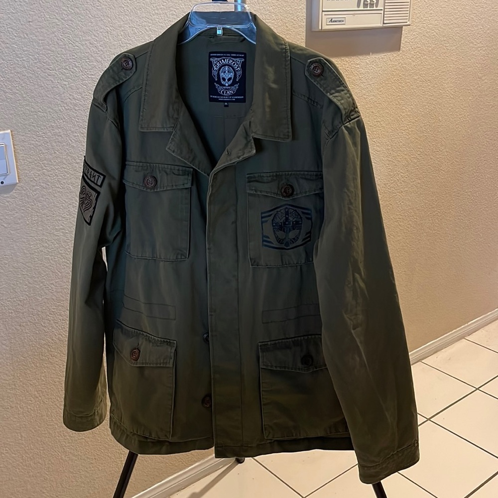GRIMFROST CLAN - Military Style Jacket - New without Tags
